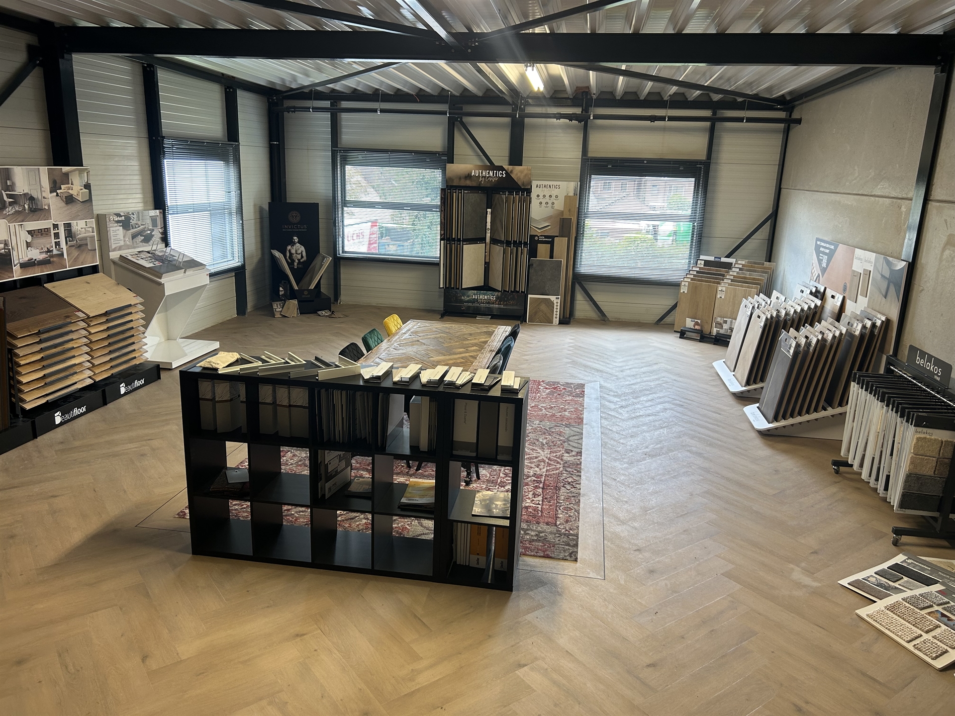 Showroom overzicht horizontaal